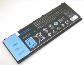 Fwrm8 7.4V 60Wh dell  PC    ノートパソコン　交換バッテリー