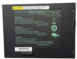 6-87-d90cs-4e6 14.4V 95.04Wh clevo  PC    ノートパソコン　交換バッテリー