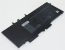 Precision 3540u 7.6V 68Wh dell  PC    ノートパソコンバッテリー