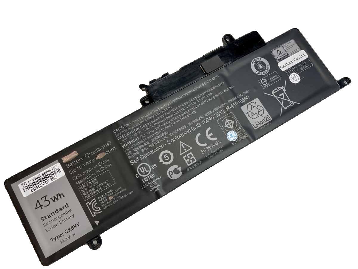 Gk5ky,11V,dell,ノート,PC,パソコン,純正,バッテリー,電池