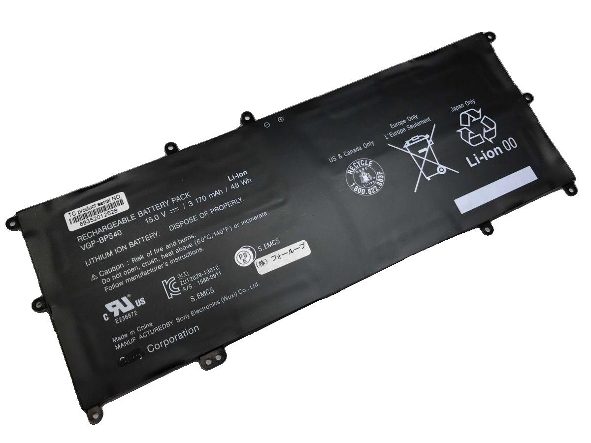 Vgp-bps40,15V,sony,ノート,PC,パソコン,純正,バッテリー,電池