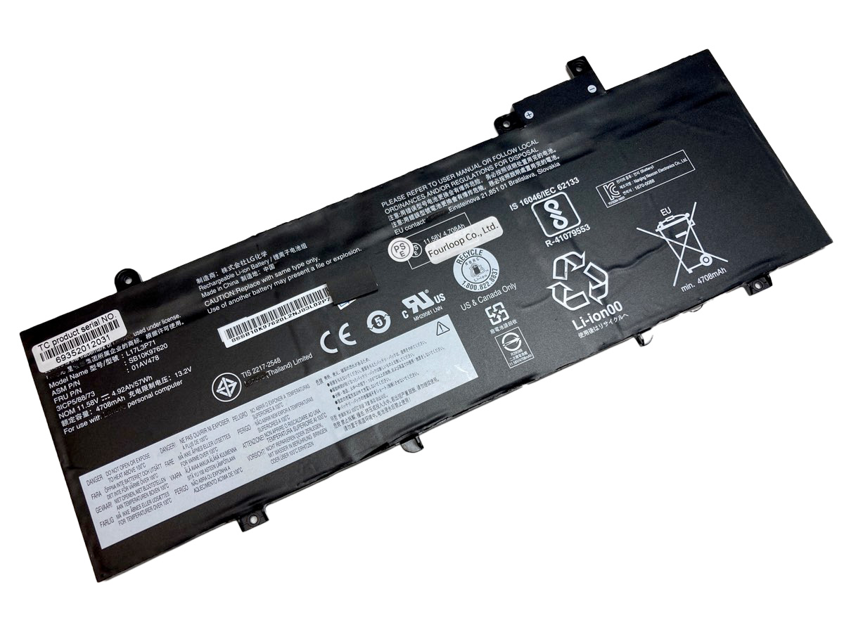 L17l3p71,11.58V,lenovo,ノート,PC,パソコン,純正,バッテリー,電池