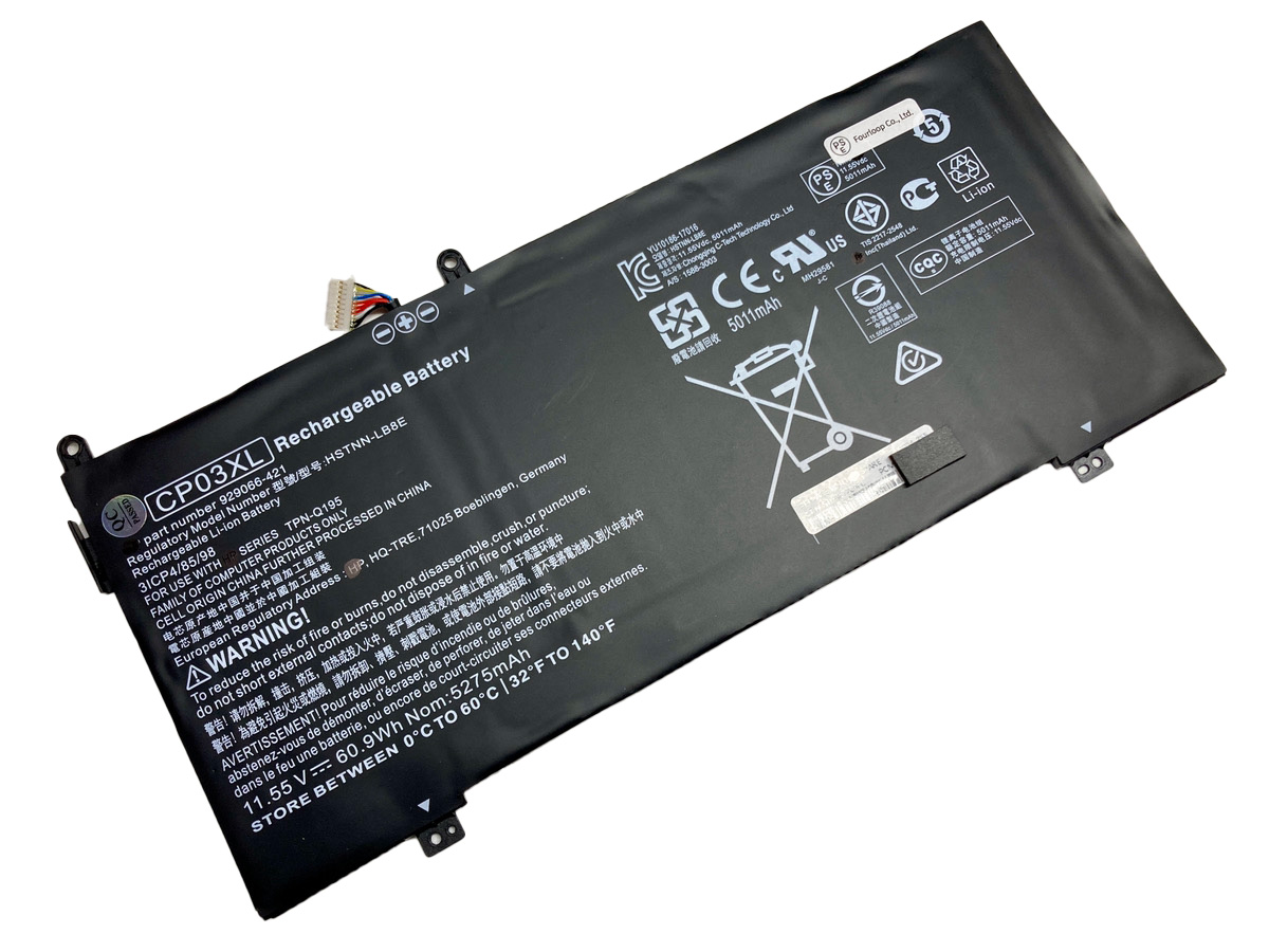 Hstnn-lb8e 11.55V 60.9Wh hp  PC  純正  ノートパソコンバッテリー