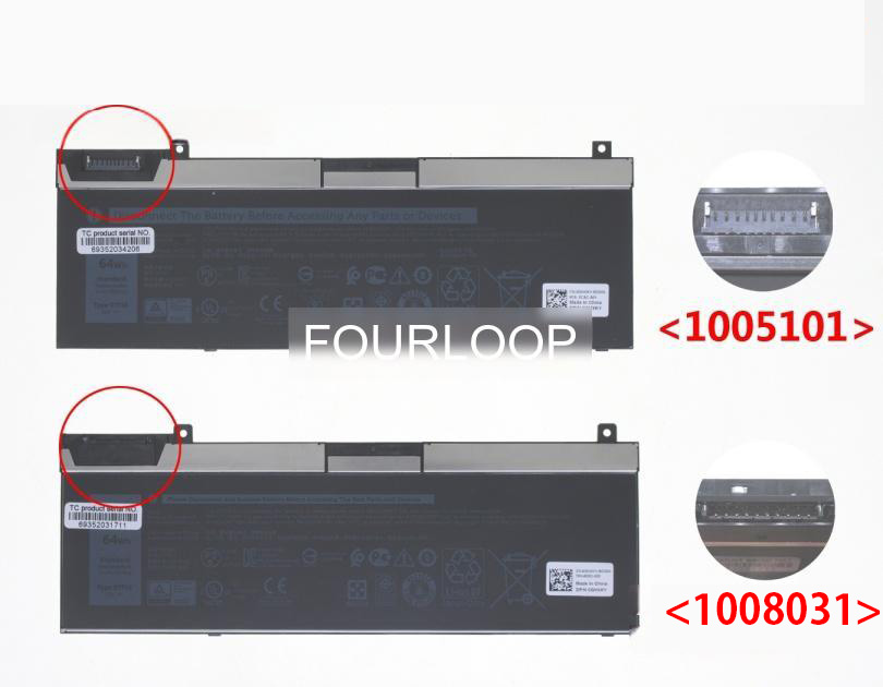 0ry3f9 7.6V 64Wh dell  PC  純正  ノートパソコンバッテリー
