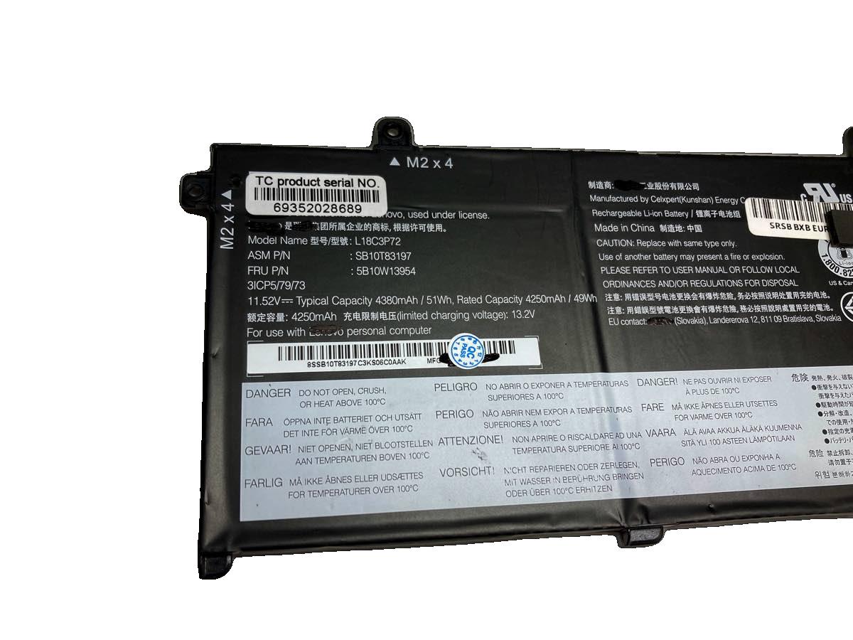 L18c3p72,11.55V,lenovo,ノート,PC,パソコン,純正,バッテリー,電池