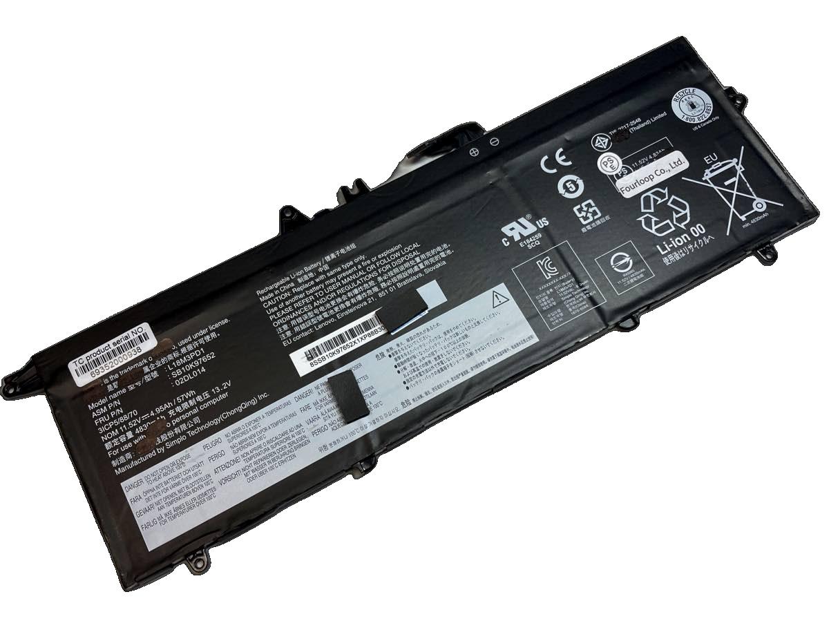 02dl013,11.52V,lenovo,ノート,PC,パソコン,純正,バッテリー,電池