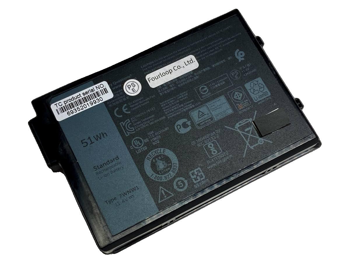 Latitude 5420 rugged 11.4V 51Wh dell  PC  純正  ノートパソコンバッテリー