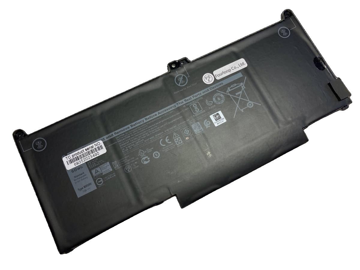 P97g001 7.6V 60Wh dell  PC  純正  ノートパソコンバッテリー
