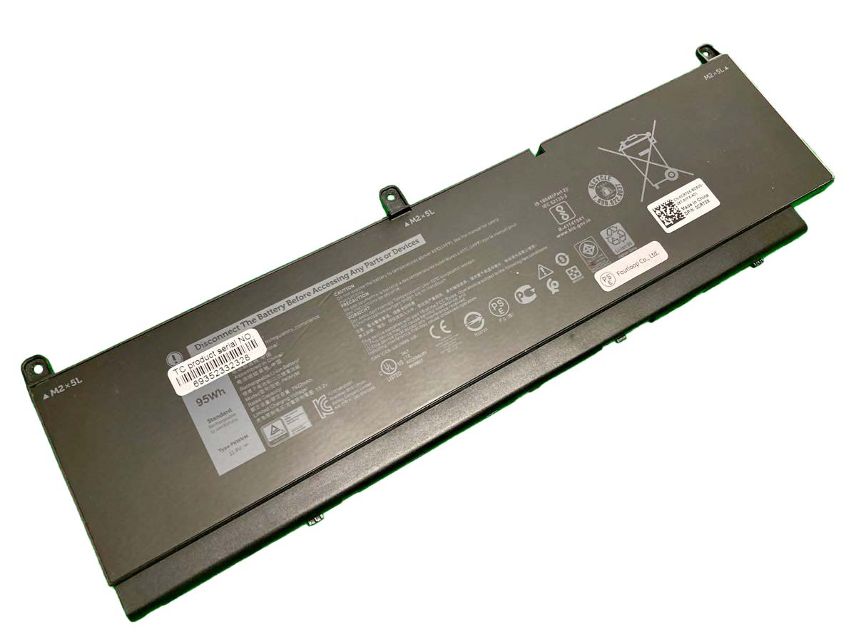 3icp5/62/85-2 11.4V 95Wh dell  PC  純正  ノートパソコンバッテリー