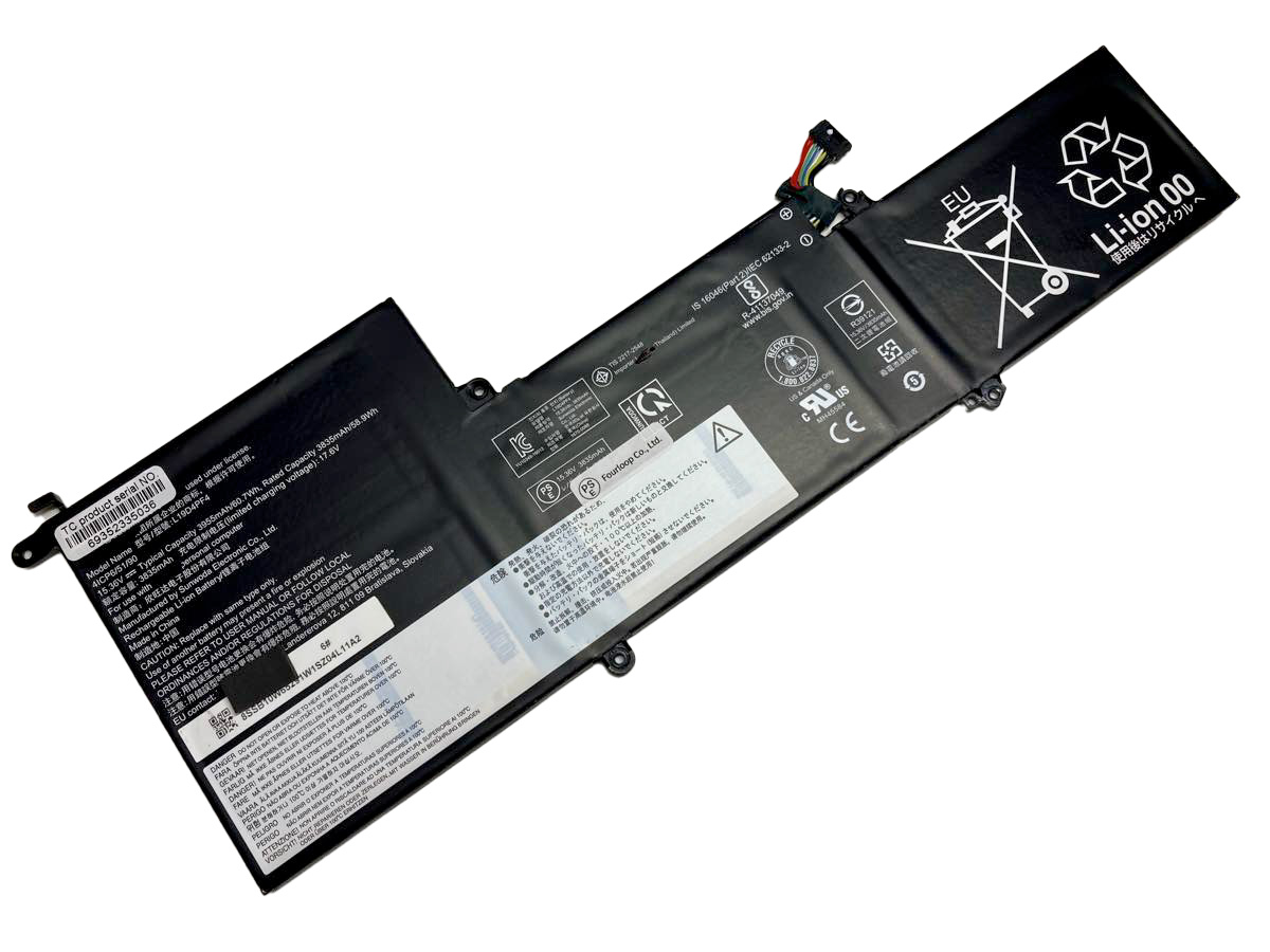 Yoga slim 7 14iil05 82a100h7ru 15.36V 60.7Wh lenovo  PC  純正  ノートパソコンバッテリー