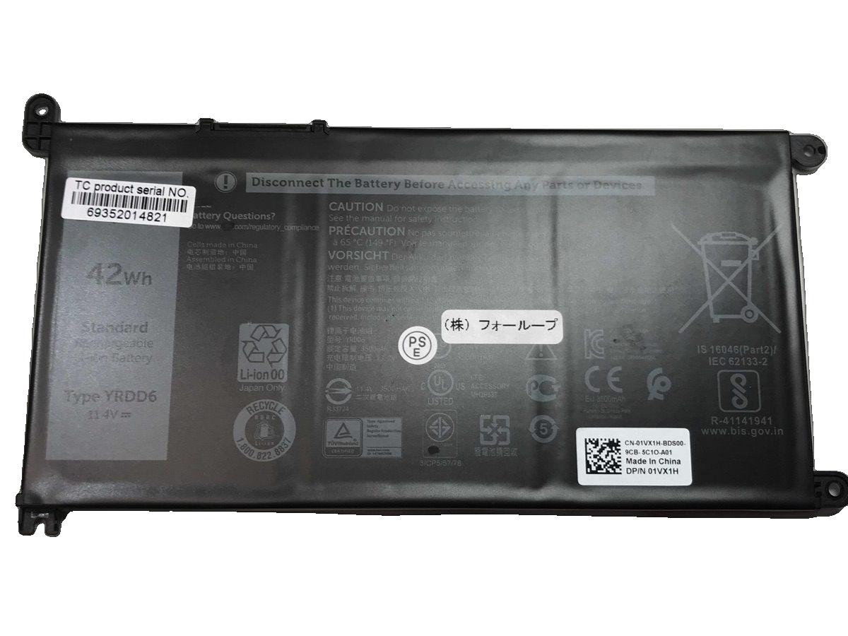 Inspiron 15 3505-pxhpw 11.4V 42Wh dell  PC  純正  ノートパソコンバッテリー