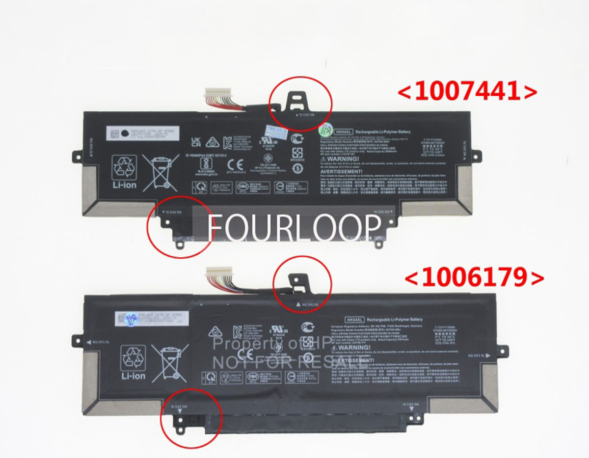 Hk04xl 7.72V 78Wh hp  PC  純正  ノートパソコンバッテリー