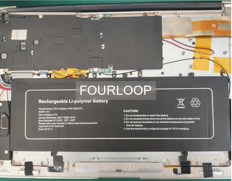 Hw-3590270 7.6V 34.96Wh jumper  PC  純正  ノートパソコンバッテリー