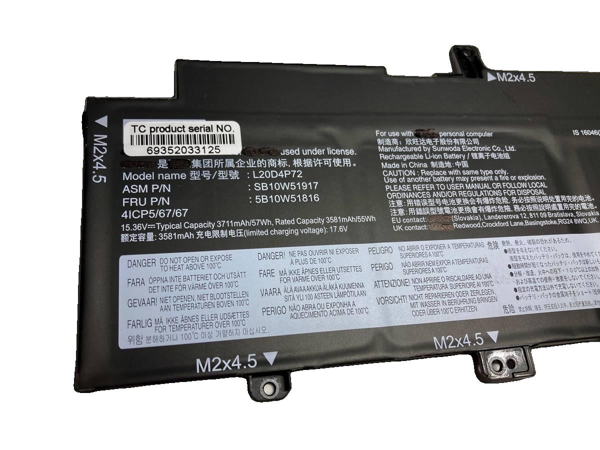 Thinkpad,t14s,gen,2(amd)-20xg002tau,15.36V,lenovo,ノート,PC,パソコン,純正,バッテリー,電池