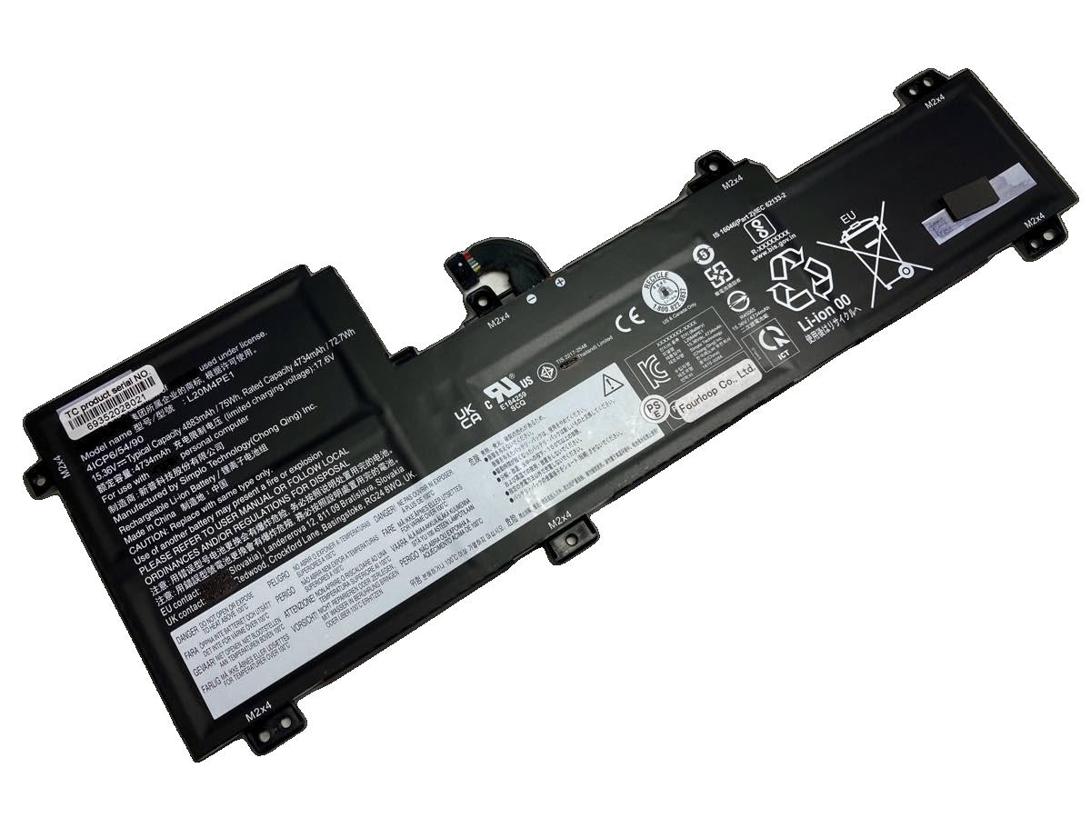 Ideapad 5 pro 16ach6 82l500ejge 15.36V 75Wh lenovo  PC  純正  ノートパソコンバッテリー