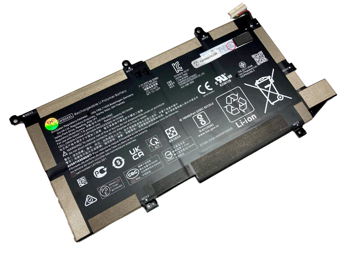 Spectre x360 13.5 14t-ef000 7.7V 66.52Wh hp  PC  純正  ノートパソコンバッテリー