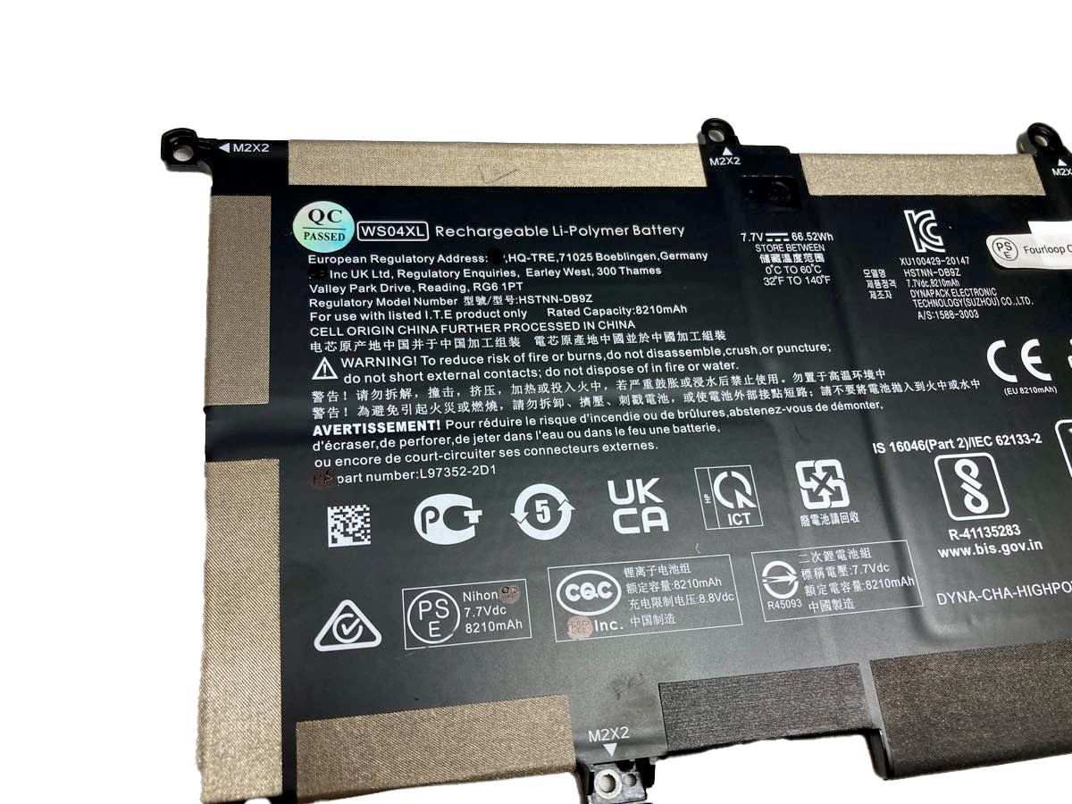 Spectre,x360,13.5,14t-ef000,66.hp,ノート,PC,パソコン,純正,バッテリー,電池