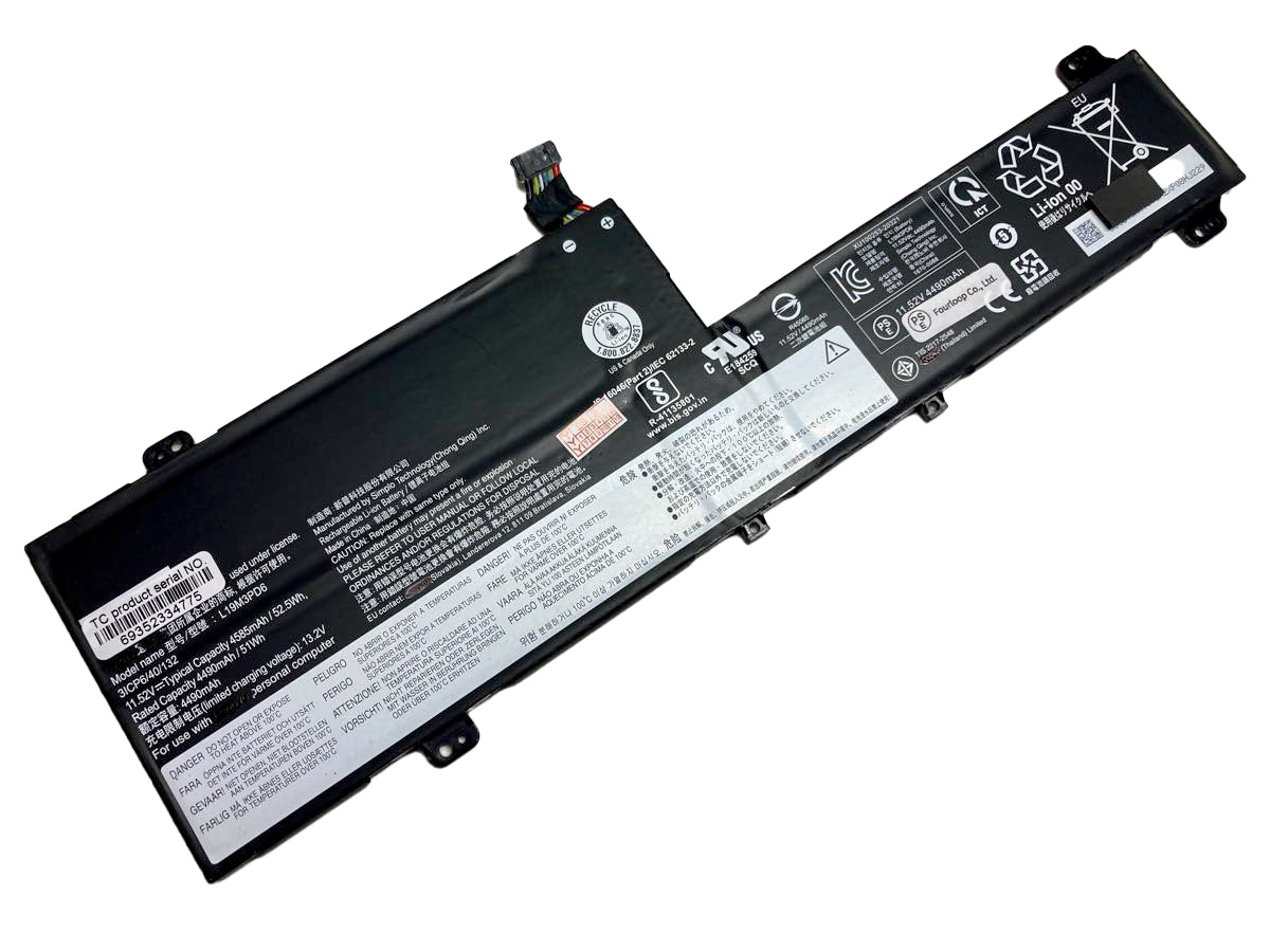 Ideapad flex 5 14are05-81x2000xus 11.52V 52.5Wh lenovo  PC  純正  ノートパソコンバッテリー