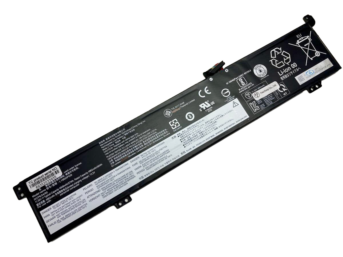 L19d3pd9 11.52V 57Wh lenovo  PC  純正  ノートパソコンバッテリー