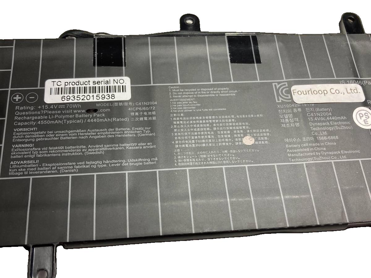 C41n2004,asus,ノート,PC,パソコン,純正,バッテリー,電池