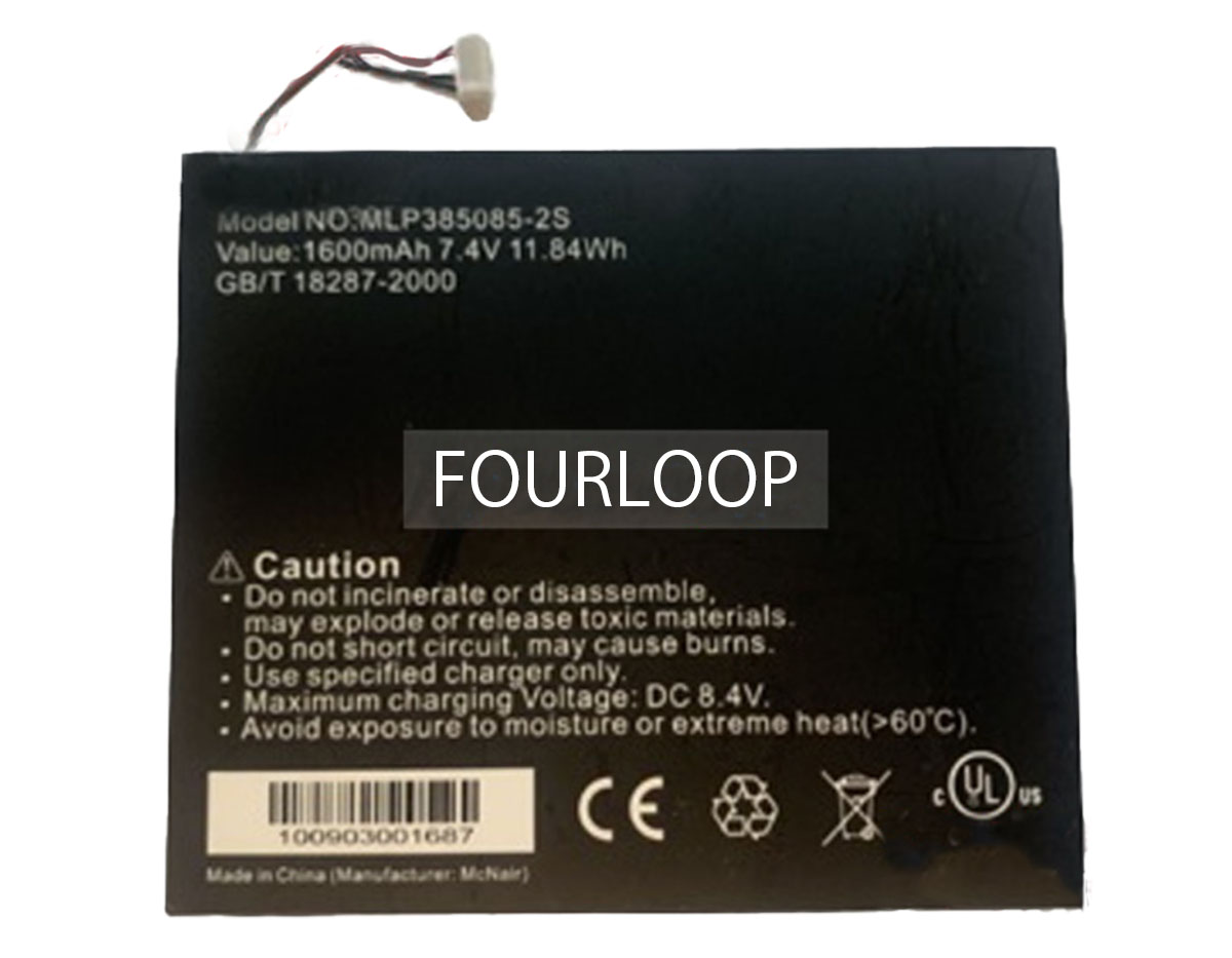 Mlp385085-2s 7.4V 11.84Wh mcnair  PC  純正  ノートパソコンバッテリー