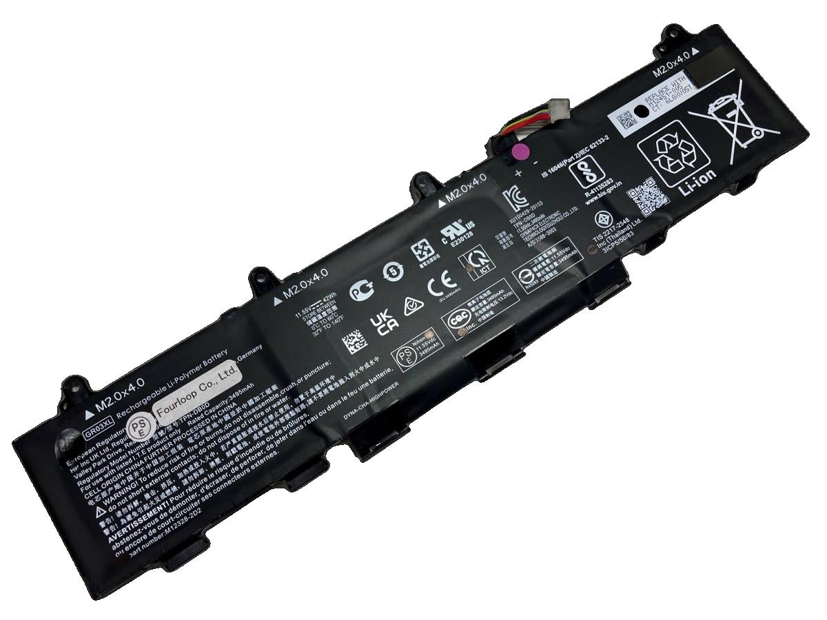 Gr03042xl 11.55V 42Wh hp  PC  純正  ノートパソコンバッテリー