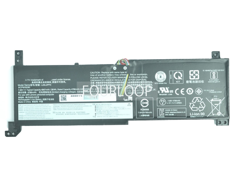 L20l2pf2 7.68V 38Wh lenovo  PC  純正  ノートパソコンバッテリー