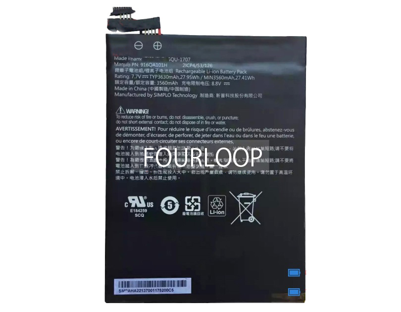 916qa101h 7.7V 27.95Wh hasee  PC  純正  ノートパソコンバッテリー