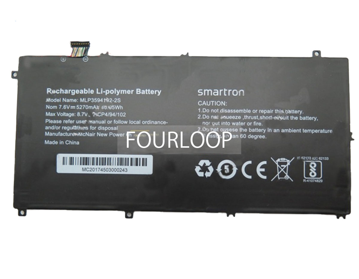 Mlp3594102-2s 7.6V 40.05Wh mcnair  PC  純正  ノートパソコンバッテリー