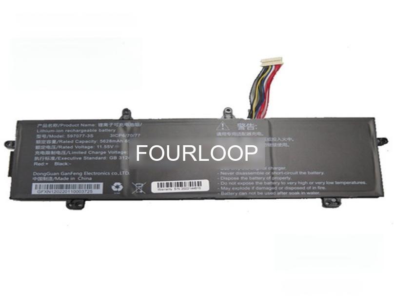 597077 11.55V 65Wh rtdpart  PC  純正  ノートパソコンバッテリー