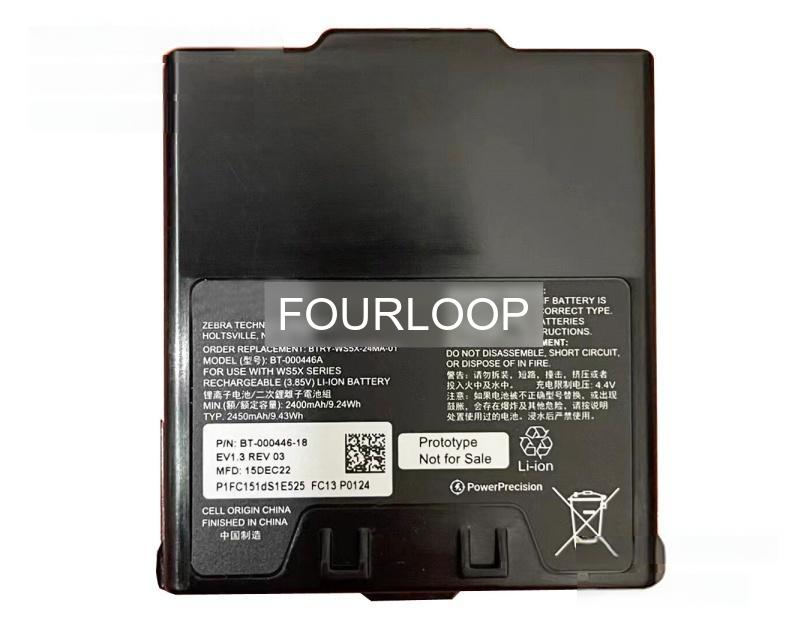 Bt-000446a 3.85V 9.24Wh zebra  PC  純正  ノートパソコンバッテリー