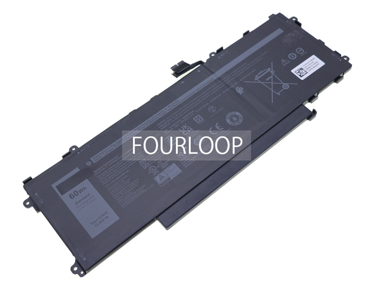Gt6tk 11.55V 60Wh dell  PC  純正  ノートパソコンバッテリー