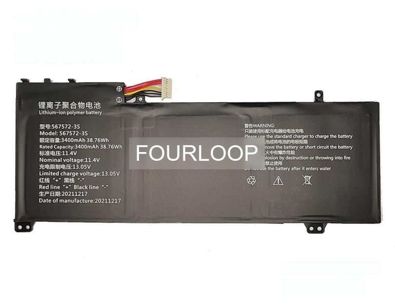 567572 11.4V 38.76Wh rtdpart  PC  純正  ノートパソコンバッテリー