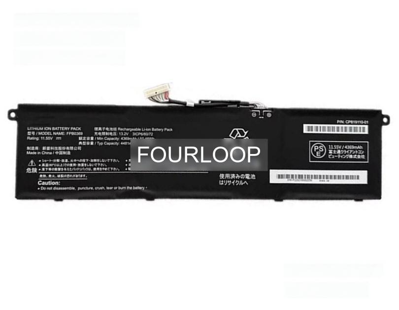Fpb0369 11.55V 50.46Wh fujitsu  PC  純正  ノートパソコンバッテリー