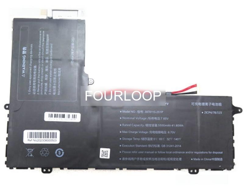 3978115-2s1p 7.6V 41.8Wh rtdpart  PC  純正  ノートパソコンバッテリー