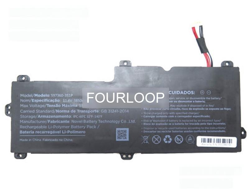597360 11.4V 43.89Wh rtdpart  PC  純正  ノートパソコンバッテリー