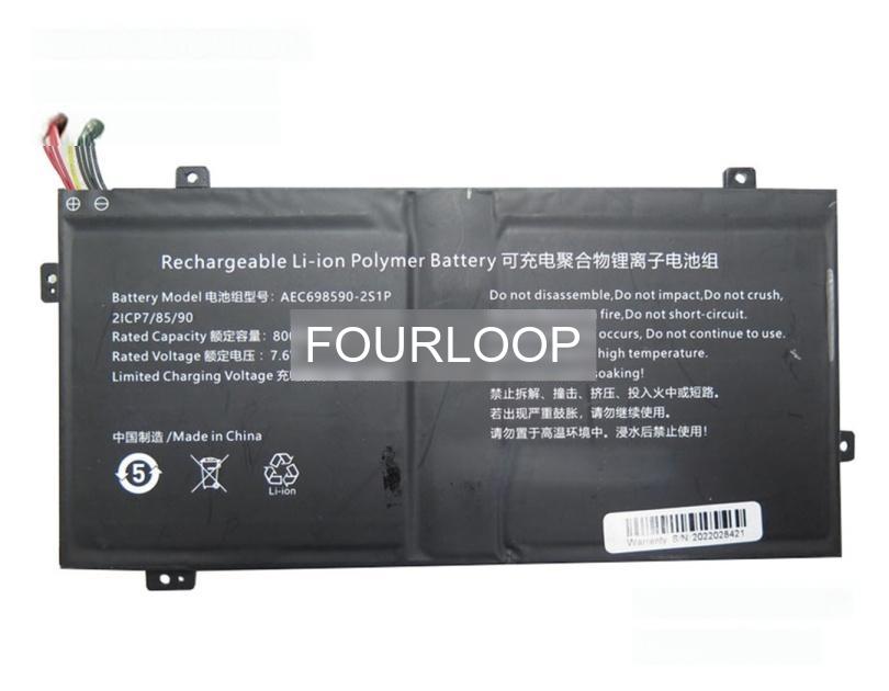 698590 7.6V 60.8Wh rtdpart  PC  純正  ノートパソコンバッテリー
