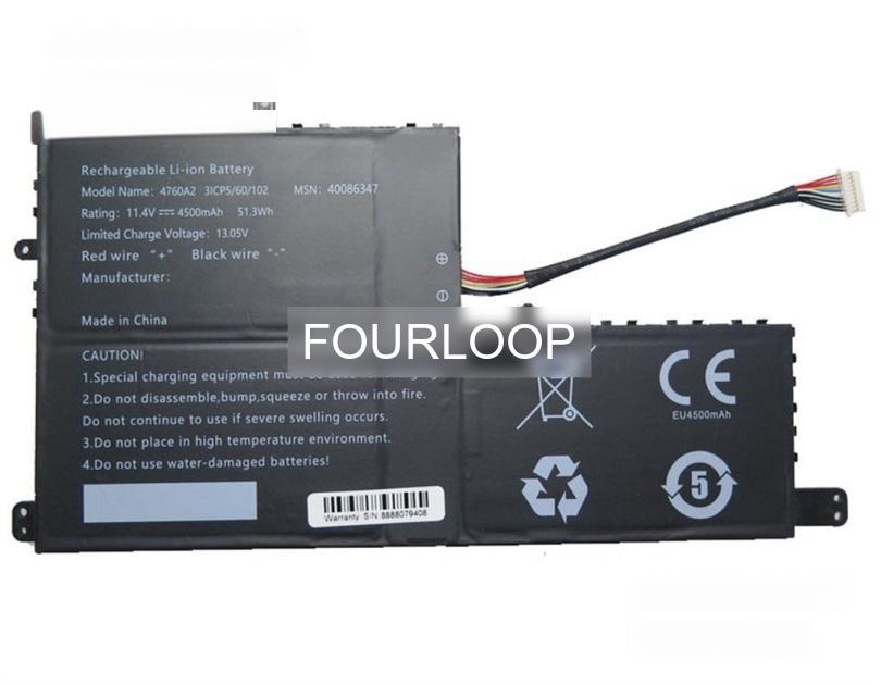 4760a2 11.4V 51.3Wh rtdpart  PC  純正  ノートパソコンバッテリー