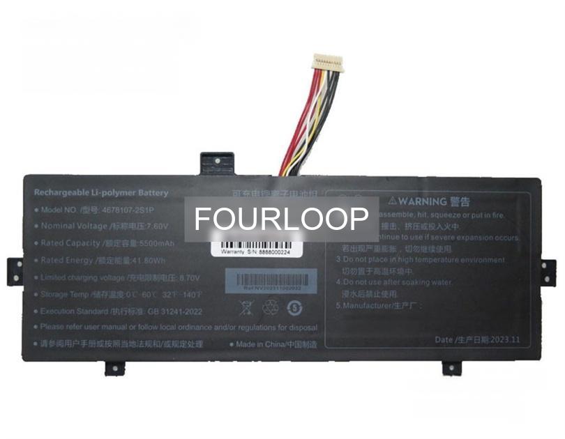 4678107 7.6V 41.8Wh rtdpart  PC  純正  ノートパソコンバッテリー