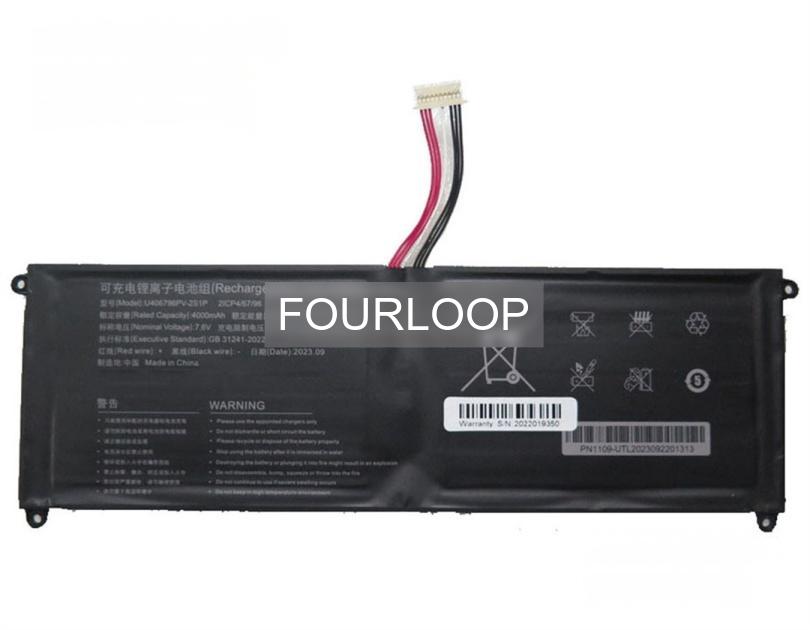 U406796pv-2s1p 7.6V 30.4Wh rtdpart  PC  純正  ノートパソコンバッテリー