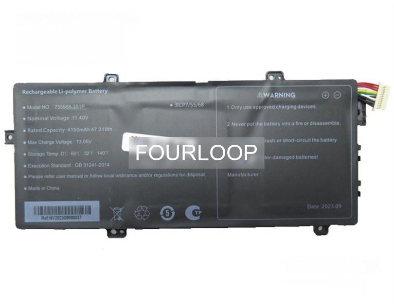 755568-3s1p 11.4V 47.31Wh rtdpart  PC  純正  ノートパソコンバッテリー