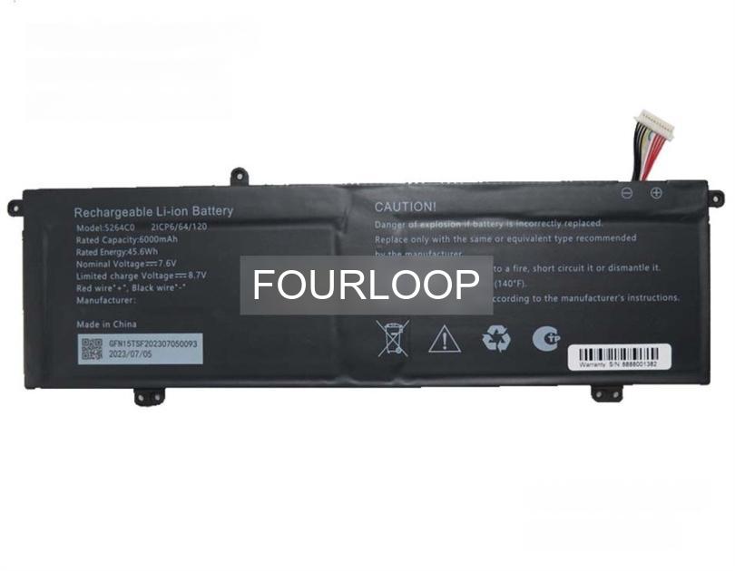 5264c0 7.6V 45.6Wh rtdpart  PC  純正  ノートパソコンバッテリー