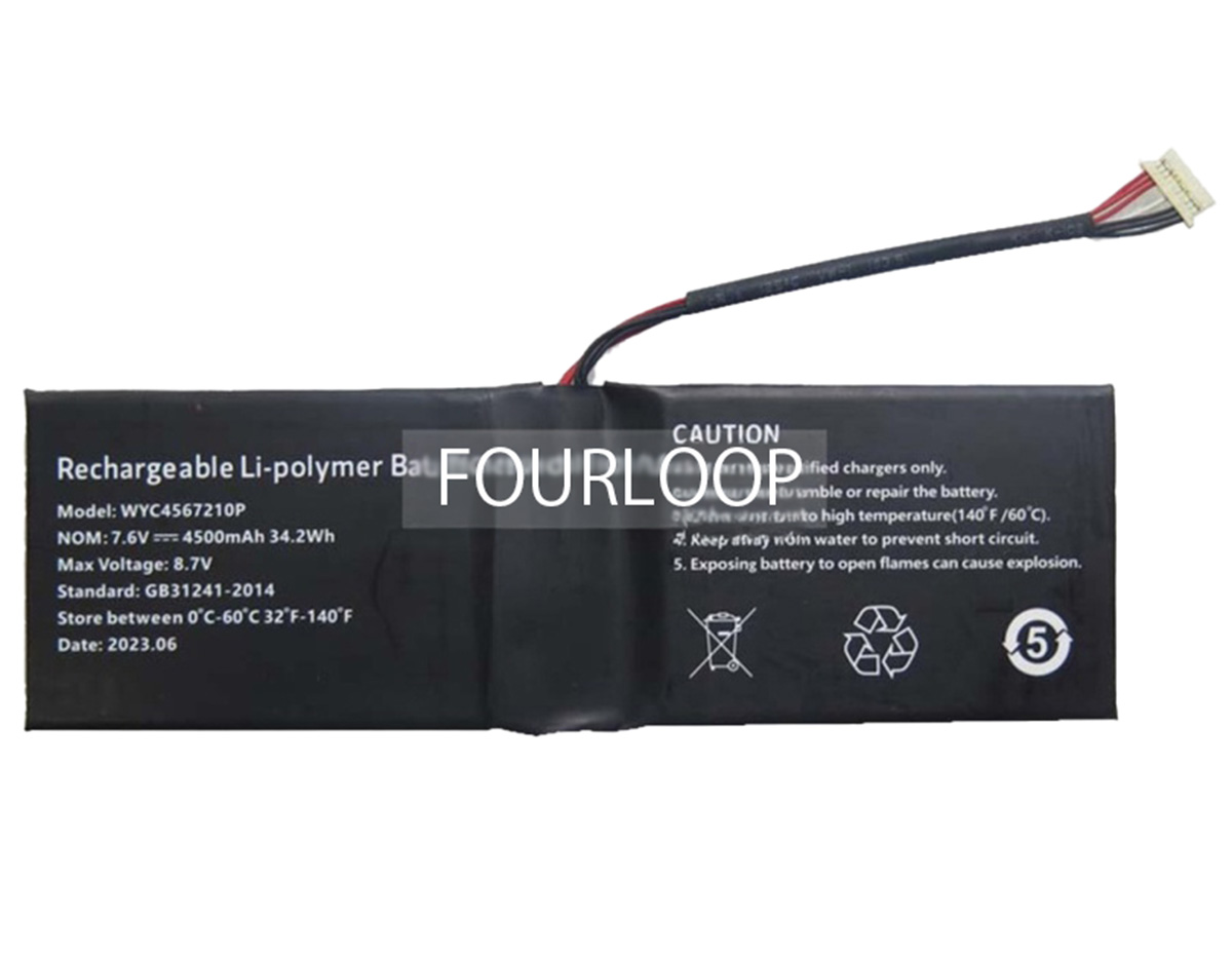 Wyc4567210p 7.6V 34.2Wh rtdpart  PC  純正  ノートパソコンバッテリー