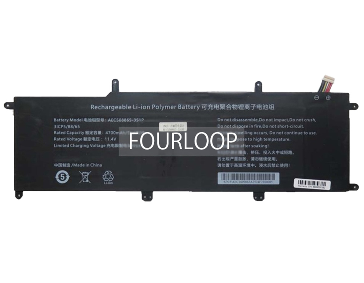 Aec508865-3s1p 11.4V 53.58Wh rtdpart  PC  純正  ノートパソコンバッテリー
