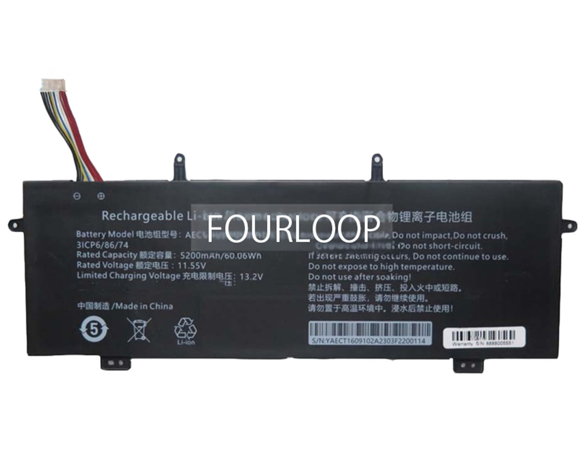 Aec528574-3s1p 11.55V 60.06Wh rtdpart  PC  純正  ノートパソコンバッテリー
