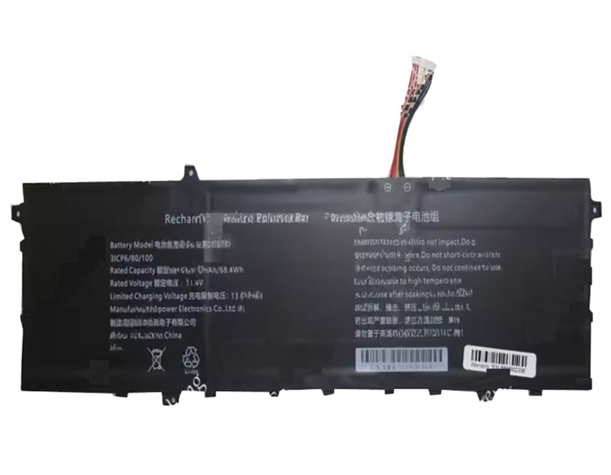 Aec5080100-3s1p 11.4V 68.4Wh rtdpart  PC  純正  ノートパソコンバッテリー