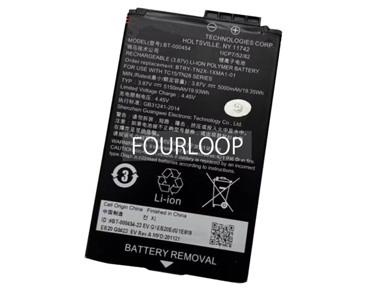 Bt-000454 3.87V 19.35Wh zebra  PC  純正  ノートパソコンバッテリー